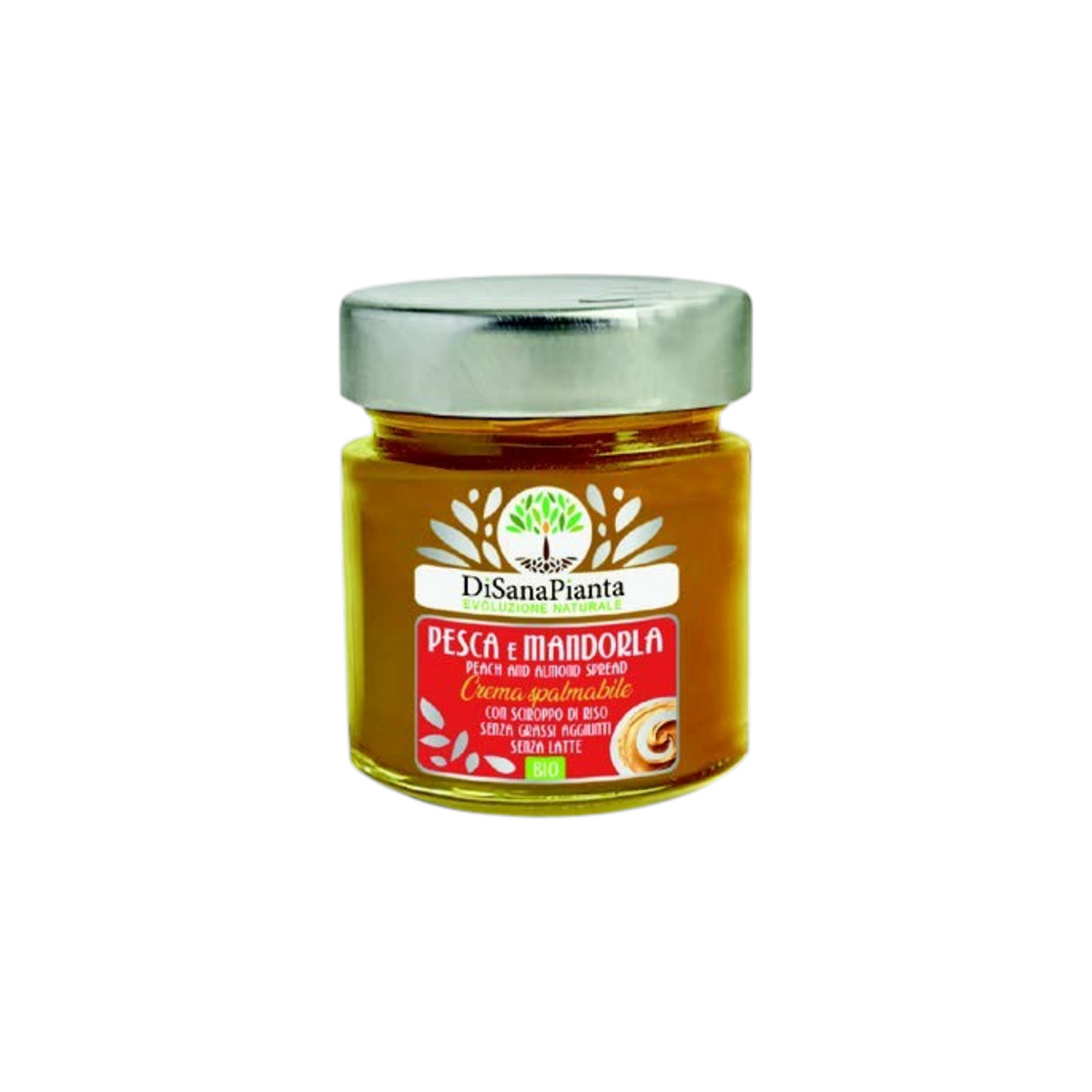 ORGANIC PEACH AND ALMOND SPREAD DI SANA PIANTA