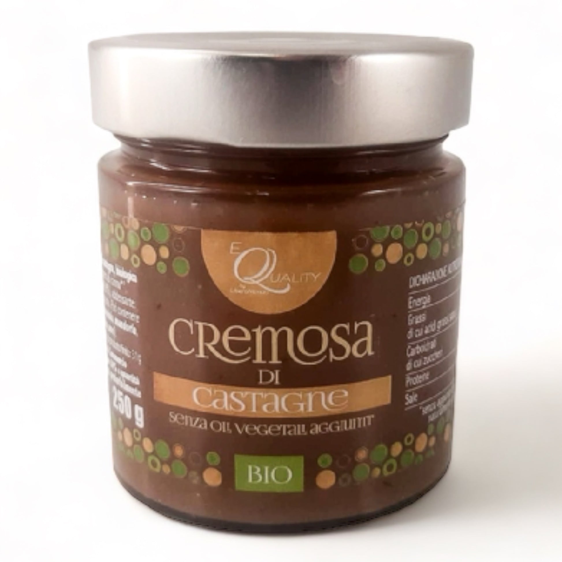 CREMOSA DI CASTAGNE BIO SENZA OLI VEGETALI AGGIUNTI