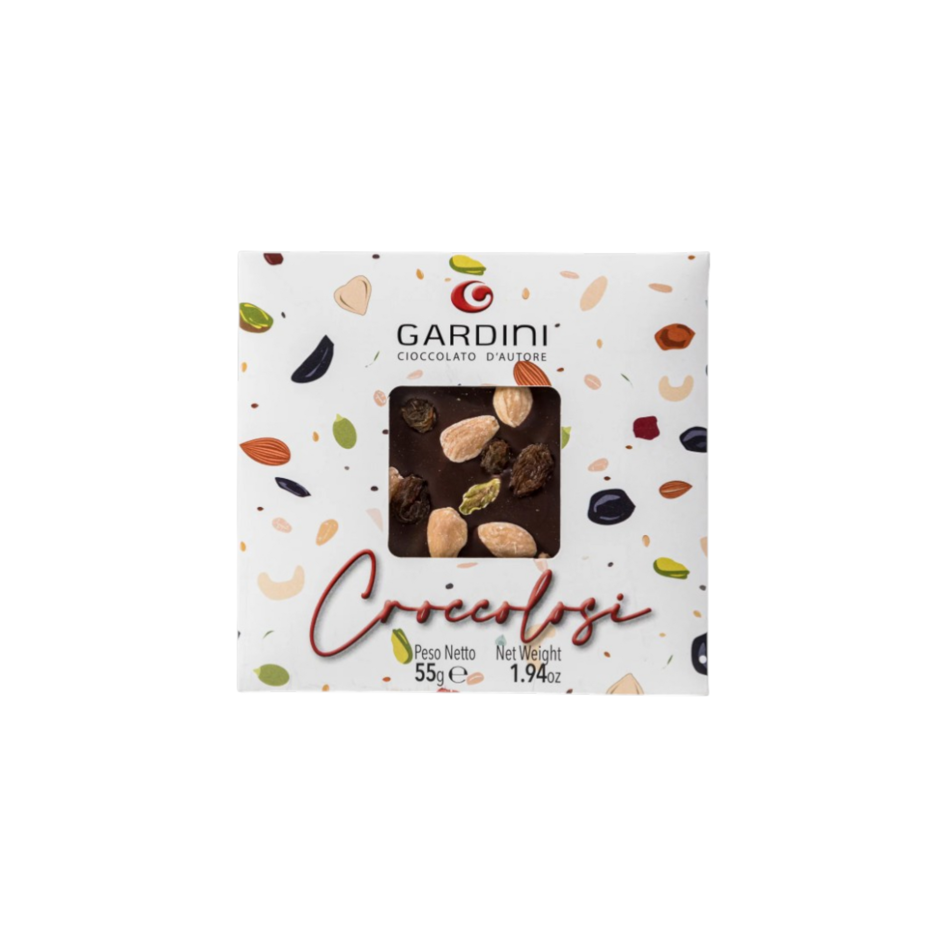 DARK CROCCOLOSO WITH GARDINI ASSORTED DRIED FRUITS