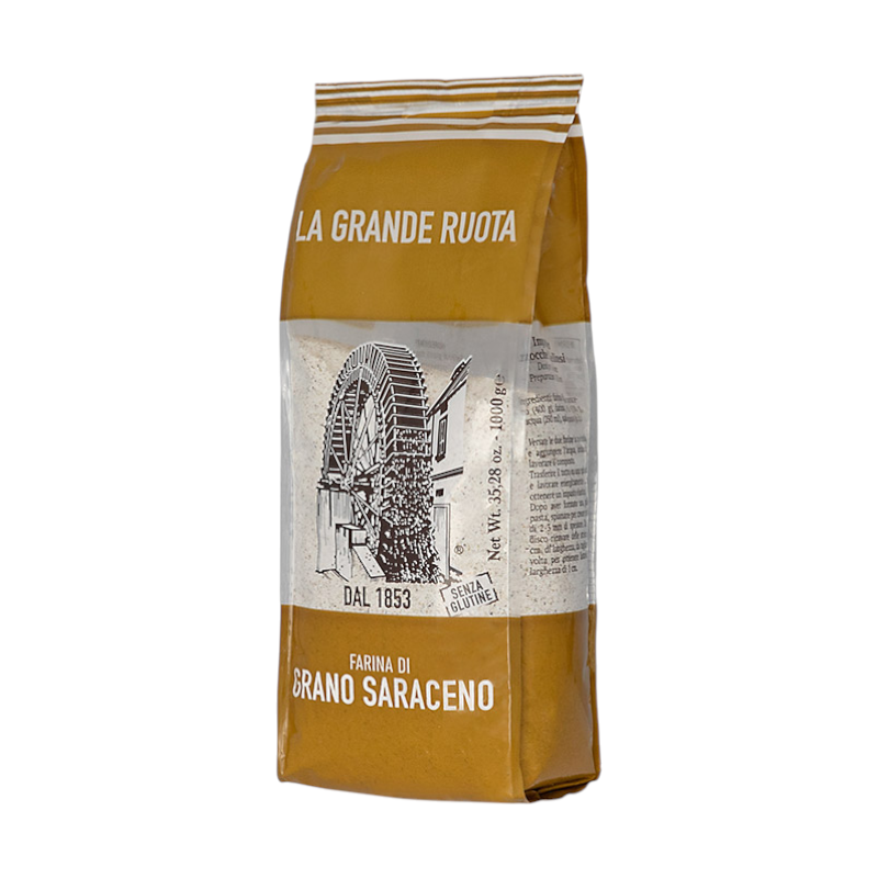 FARINA DI GRANO SARACENO SENZA GLUTINE LA GRANDE RUOTA