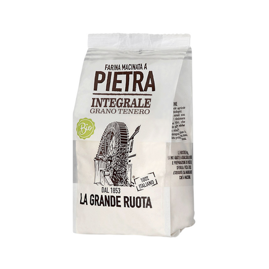 FARINA DI GRANO TENERO INTEGRALE BIO LA GRANDE RUOTA