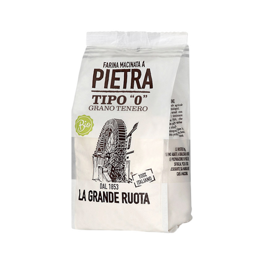 FARINA DI GRANO TENERO TIPO “0” BIO LA GRANDE RUOTA