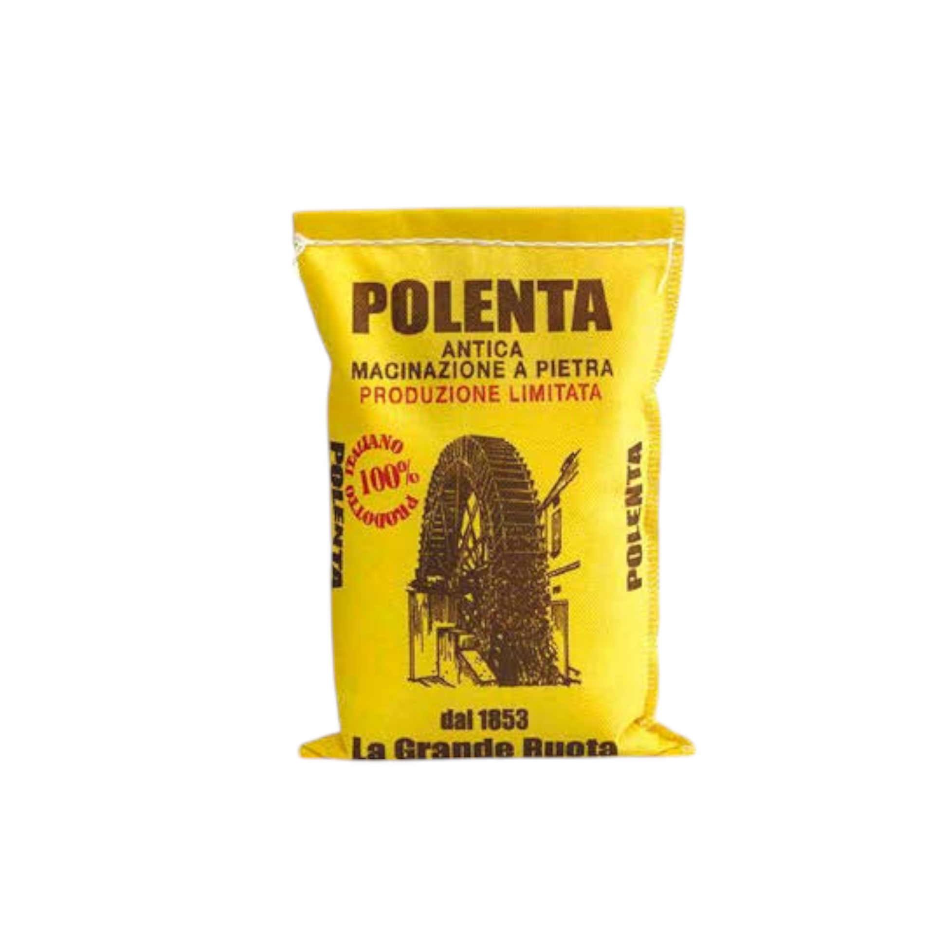 FARINA DI MAIS ANTICA MACINAZIONE A PIETRA PER POLENTA LA GRANDE RUOTA