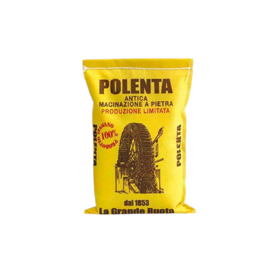 FARINA DI MAIS ANTICA MACINAZIONE A PIETRA PER POLENTA LA GRANDE RUOTA