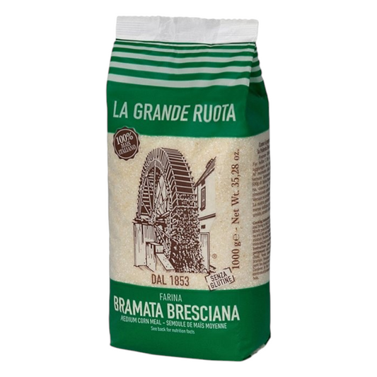 FARINA DI MAIS BIANCA BRAMATA BRESCIANA LA GRANDE RUOTA