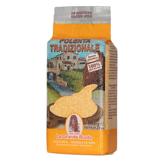 FARINA DI MAIS PER POLENTA TRADIZIONALE SOTTOVUOTO LA GRANDE RUOTA