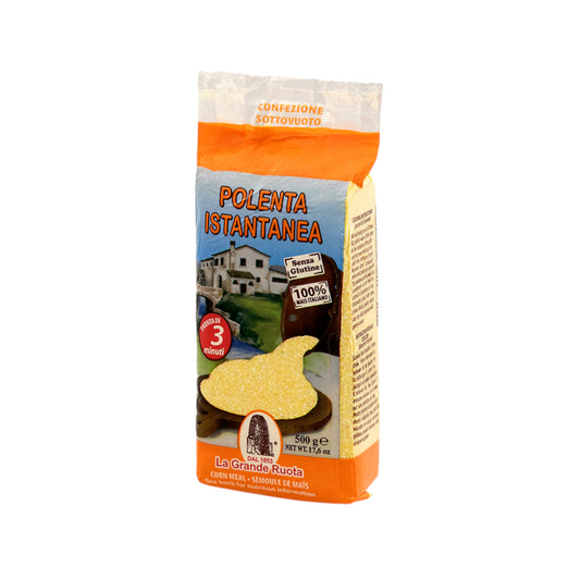 FARINA DI MAIS PER POLENTA ISTANTANEA SOTTOVUOTO LA GRANDE RUOTA