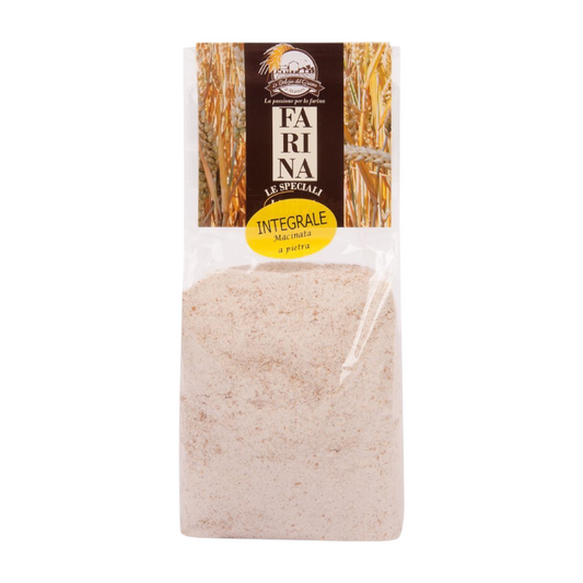 FARINA INTEGRALE MACINATA A PIETRA LE DELIZIE DEL GRANO ALTAMURA