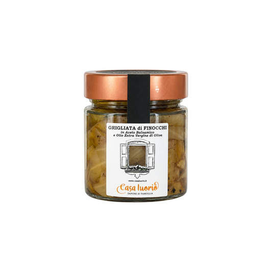 FINOCCHI GRIGLIATI IN ACETO BALSAMICO E OLIO EXTRA VERGINE DI OLIVA CASA IUORIO