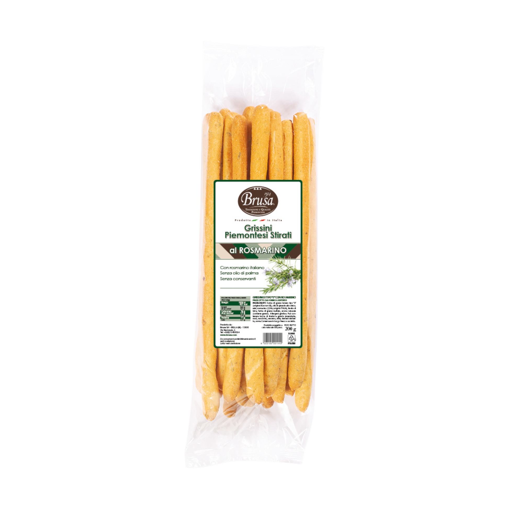 BRUSA STRETCHED PIEDMONT BREADSTICKS WITH ROSEMARY