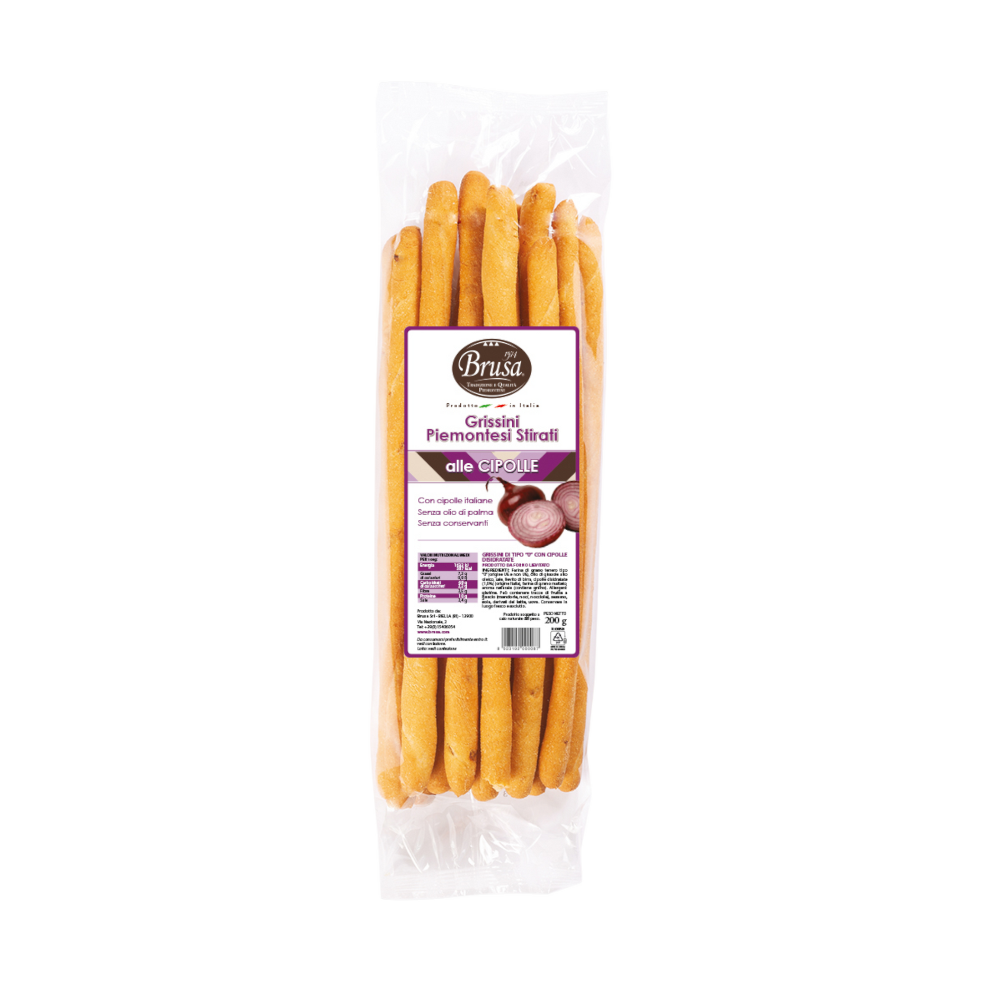 BRUSA STRETCHED PIEDMONT BREADSTICKS WITH ONIONS