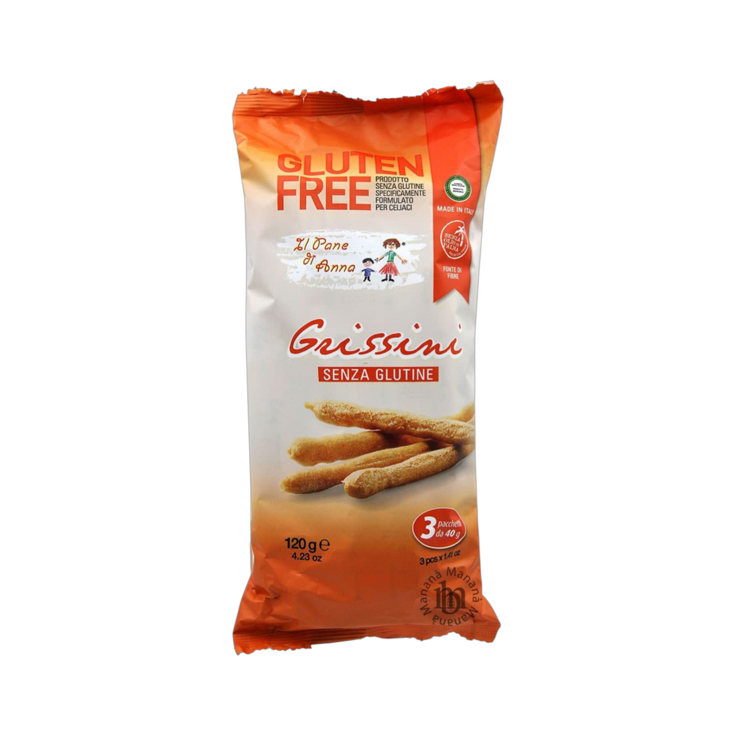 GRISSINI CLASSICI SENZA GLUTINE  IL PANE DI ANNA