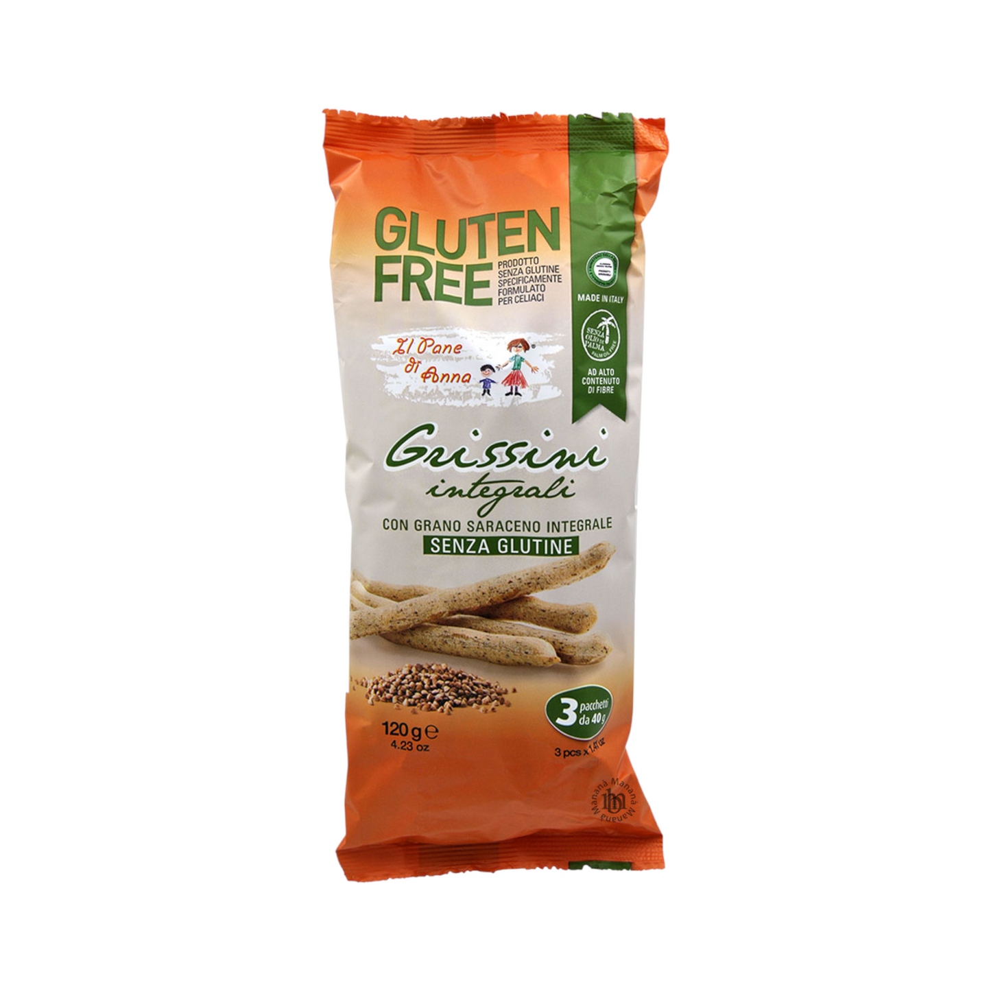 GRISSINI INTEGRALI SENZA GLUTINE IL PANE DI ANNA