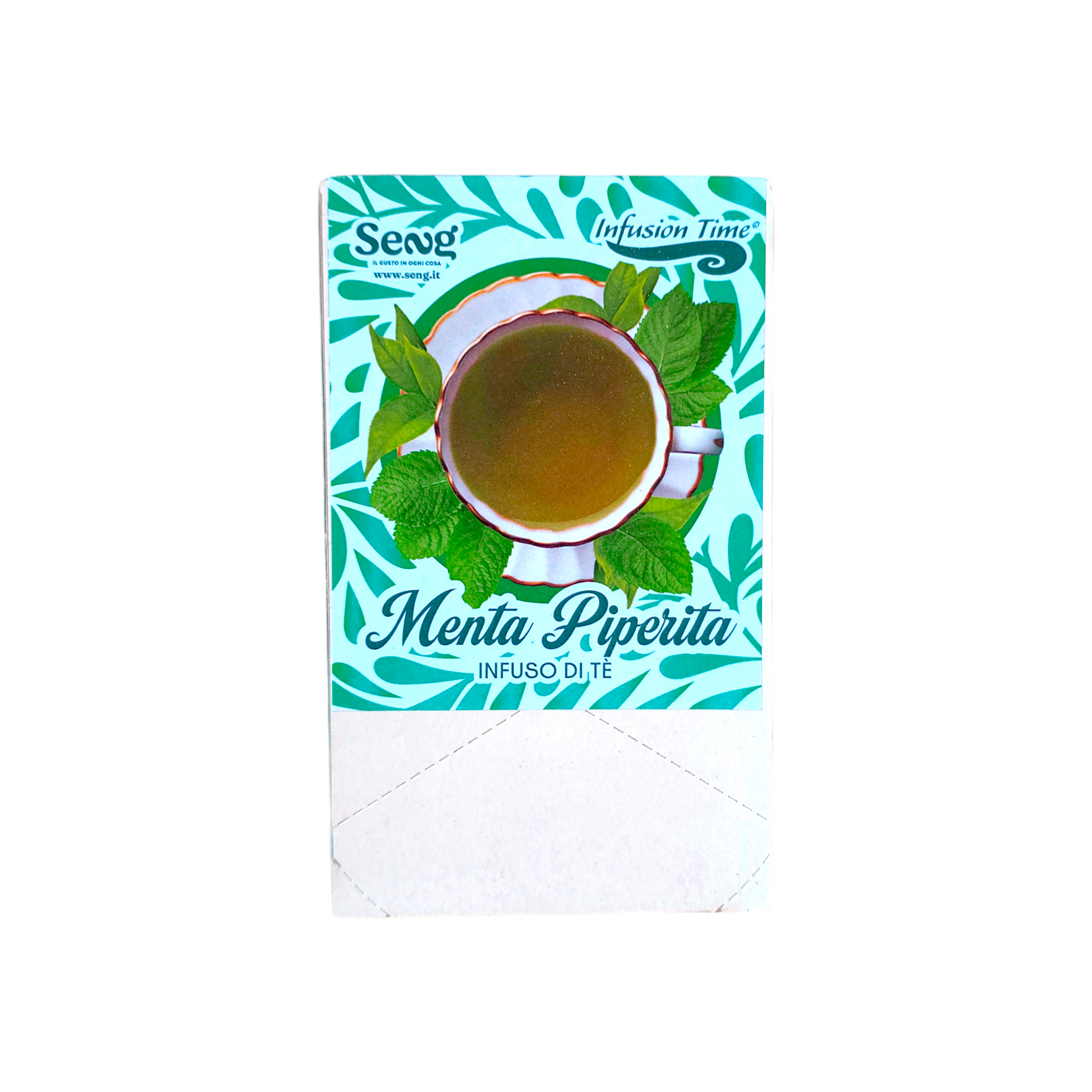INFUSION TIME FAST– TÈ VERDE ALLA MENTA IN FILTRO SENG