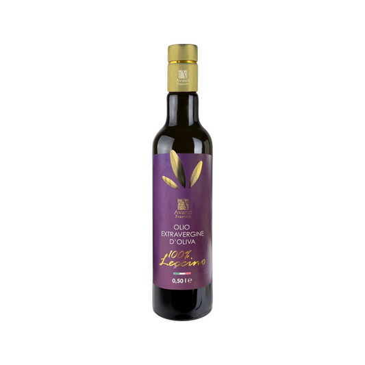 100% ITALIANO LECCINO OLIO EXTRA VERGINE DI OLIVA GARDA AVANZI