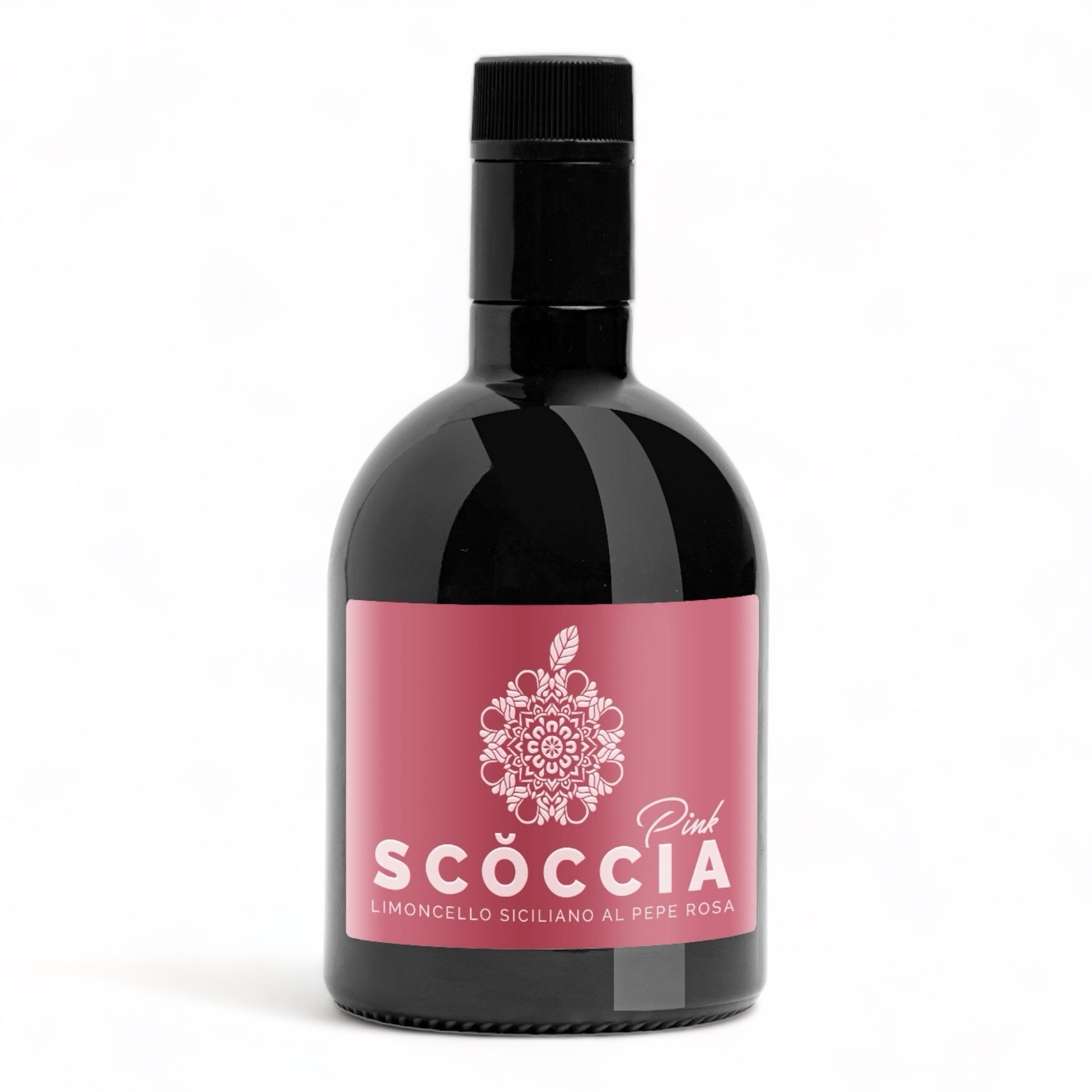 LIMONCELLO DI SICILIA SCOCCIA PINK AL PEPE ROSA BOTTIGLIA DA 50 CL