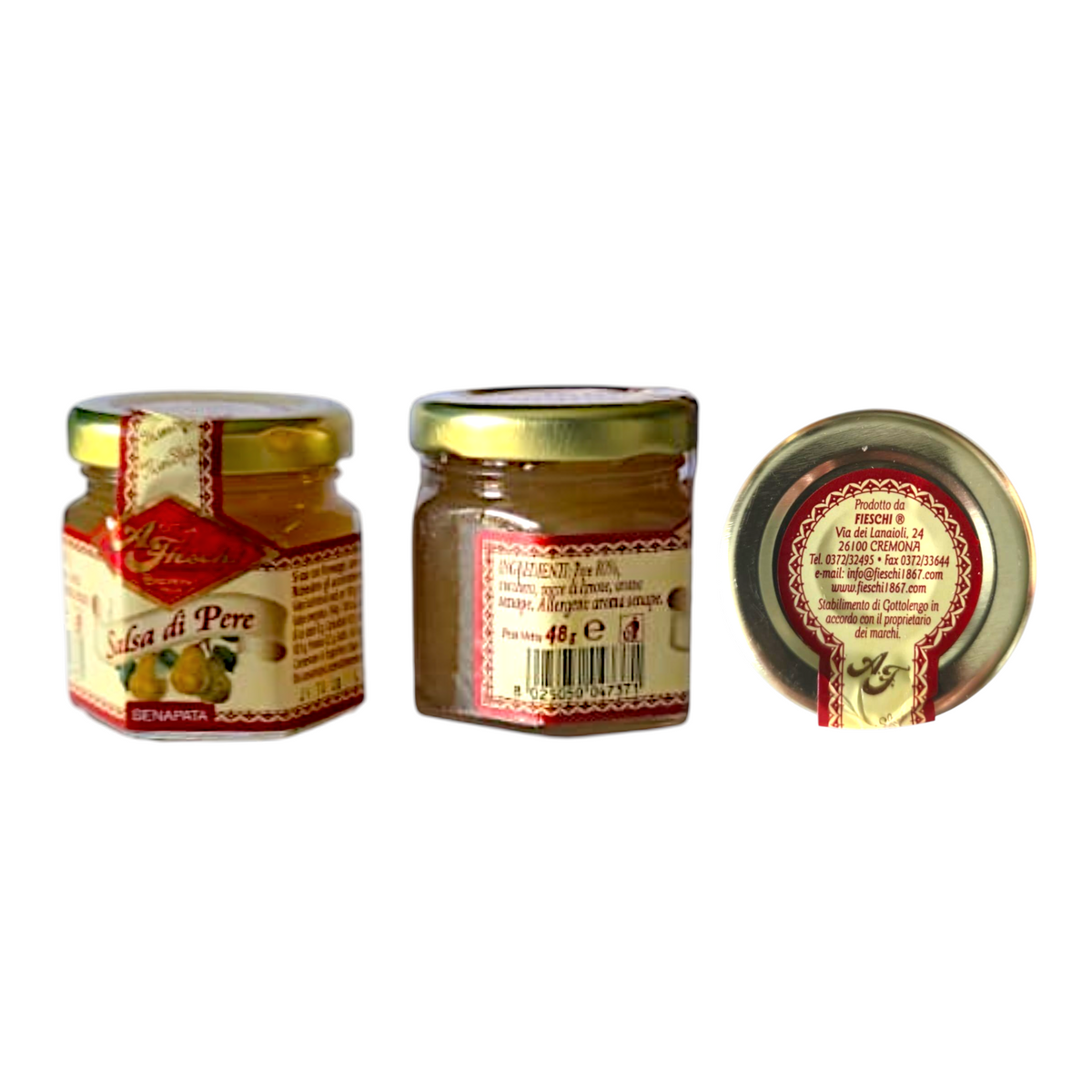 FIESCHI MINISFIZI WITH DISPLAY – MUSTARD-FLAVOURED SAUCES