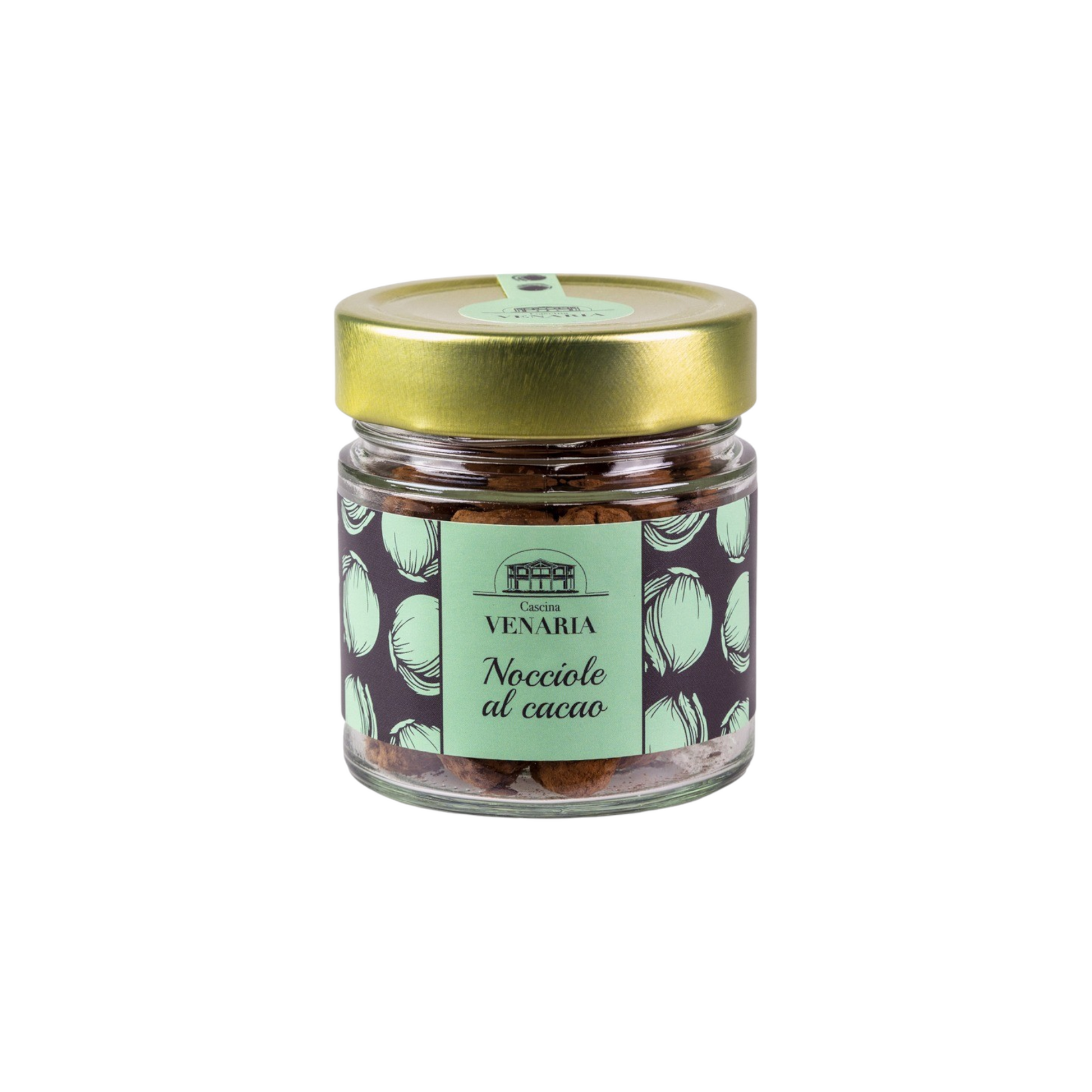 CASCINA VENARIA CARAMELIZED HAZELNUTS WITH COCOA
