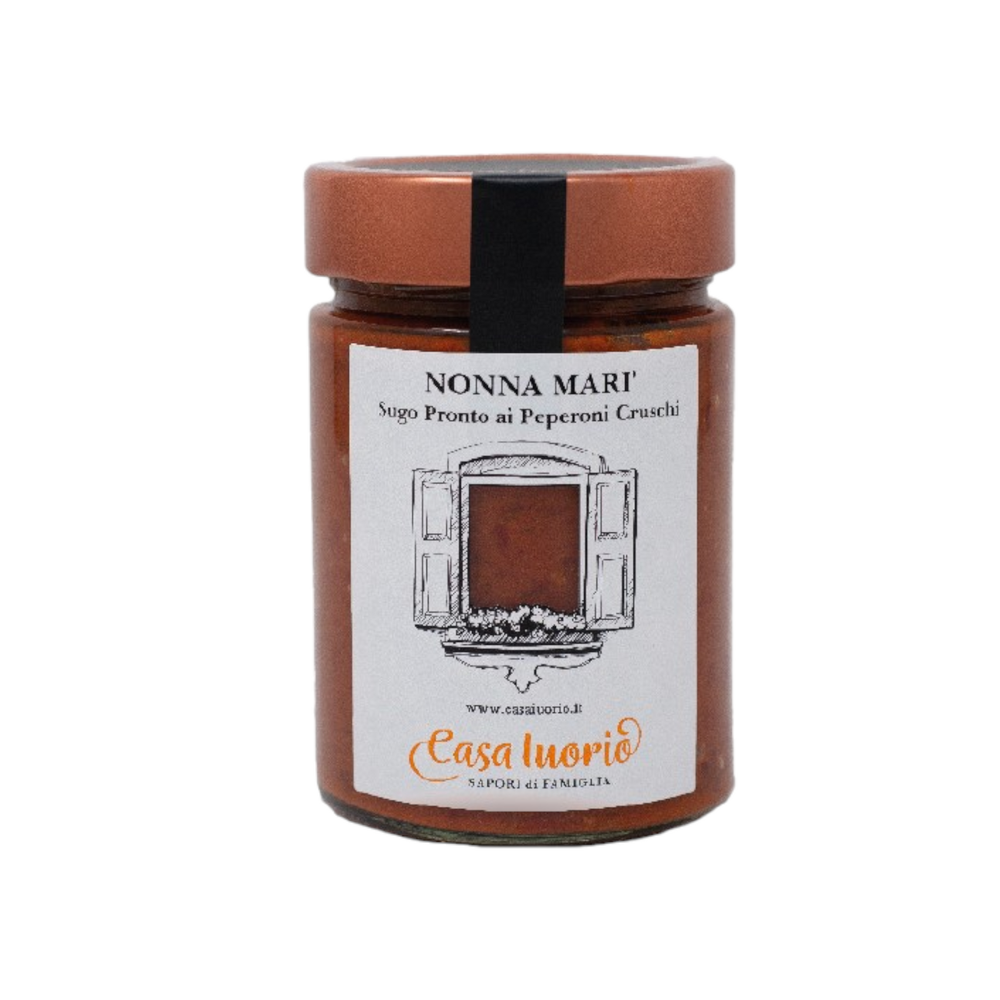 NONNA MARÌ - READY SAUCE WITH HOME DRIED SWEET PEPPERS IUORIO