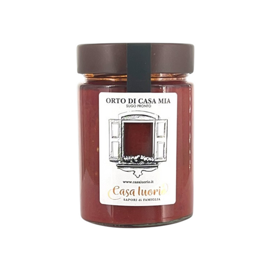 ORTO DI CASA MIA - READY SAUCE WITH TOMATOES, AUBERGINES AND EVO OIL CASA IUORIO