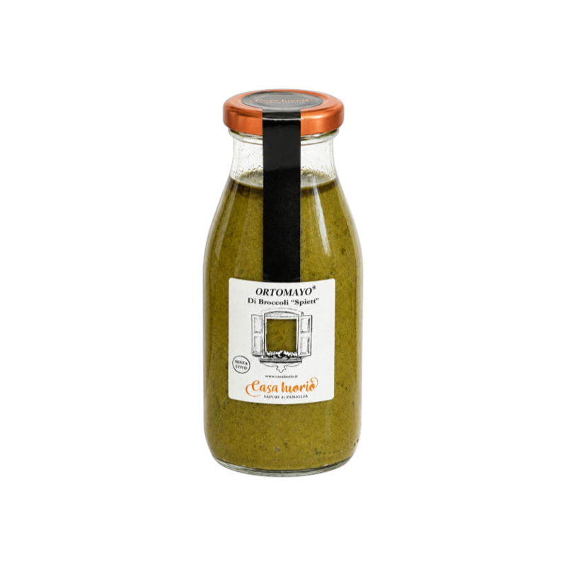 ORTOMAYO® VEGAN SPIERT BROCCOLI MAYONNAISE CASA IUORIO