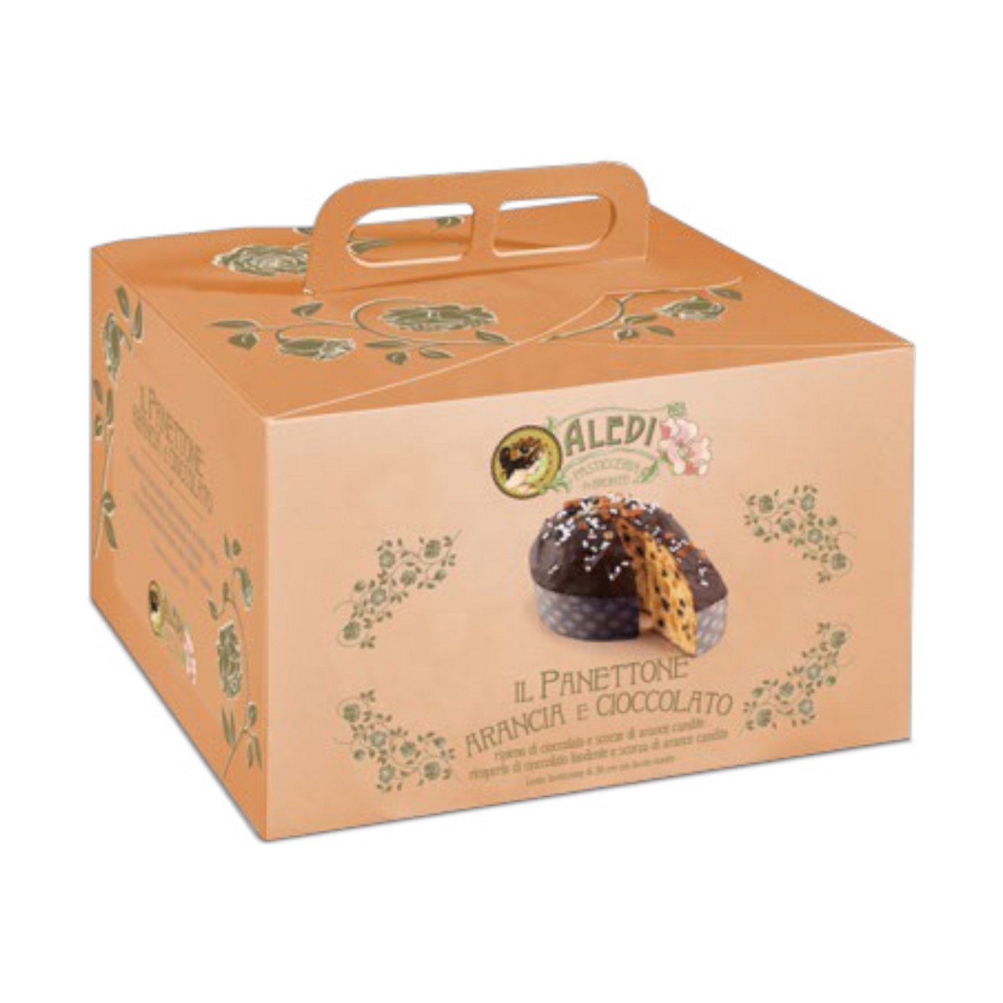 ALEDI BLOOD ORANGE AND DARK CHOCOLATE PANETTONE