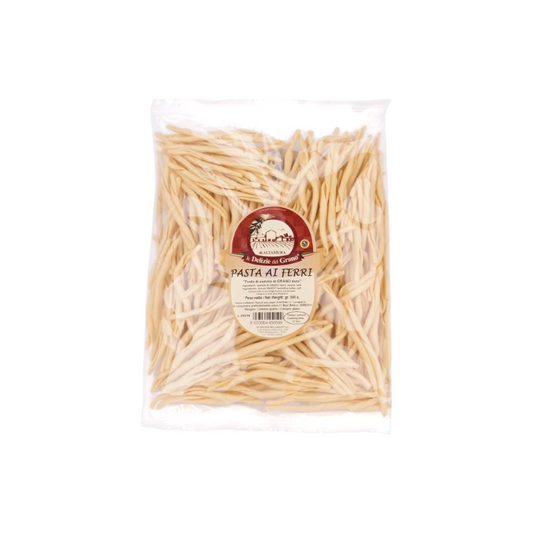 PASTA AI FERRI ARTIGIANALE PUGLIESE GRANO DURO 