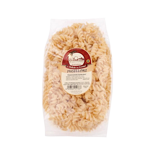 PASTA ARTIGIANALE GRANO DURO FUSILLONI TRAFILATI AL BRONZO