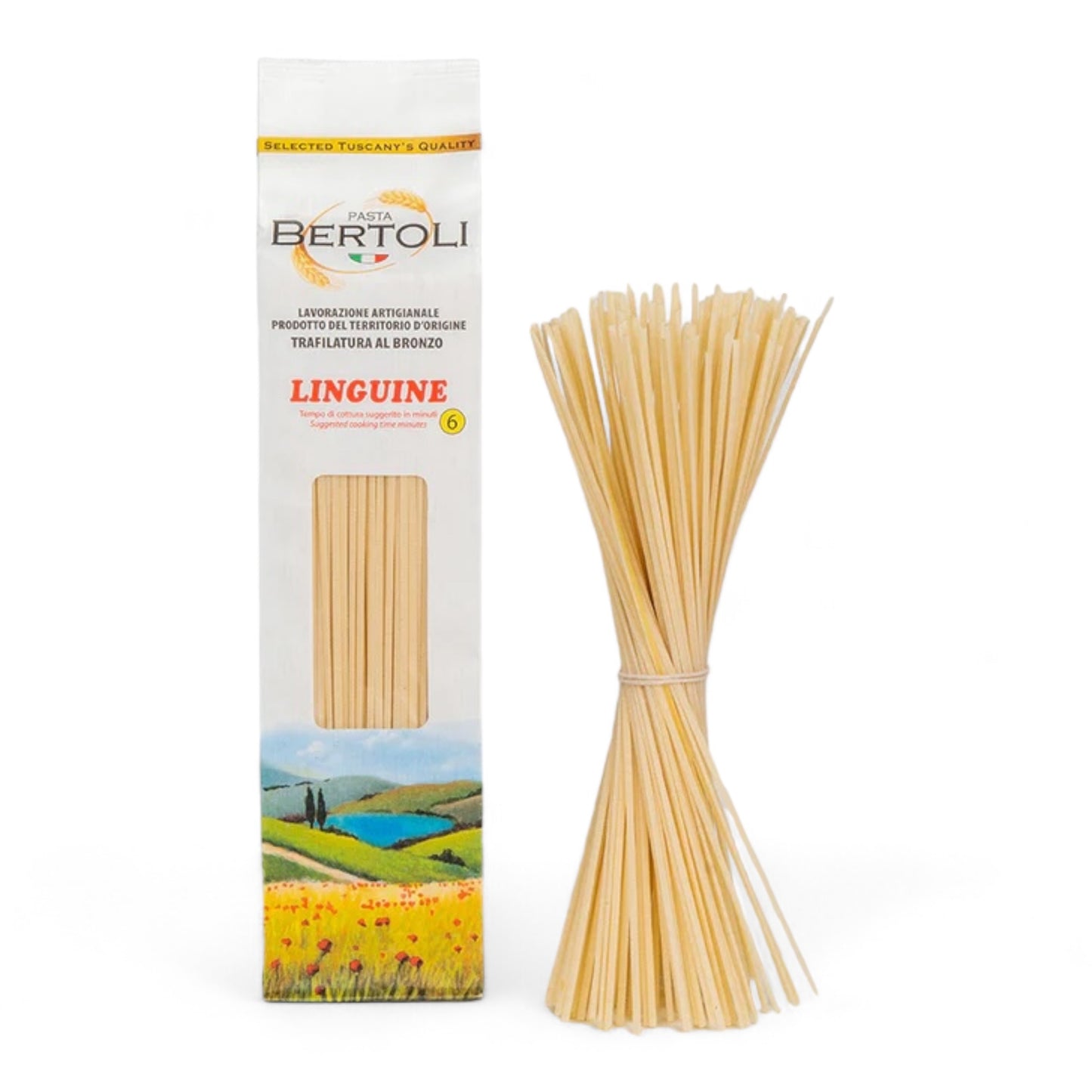 PASTA LINGUINE BIO  ITALIANA TRAFILATA AL BRONZO TOSCANA