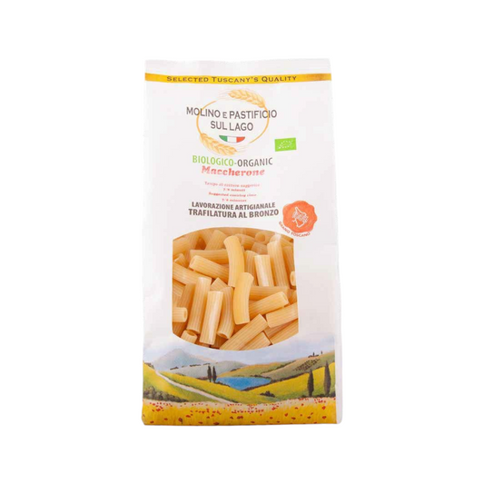 PASTA ARTIGIANALE GRANO DURO MACCHERONI BIO TRAFILA AL BRONZO