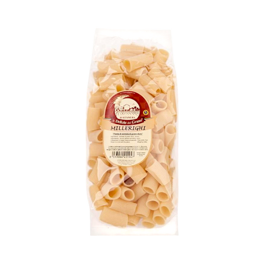 PASTA ARTIGIANALE GRANO DURO MILLERIGHI TRAFILATI AL BRONZO