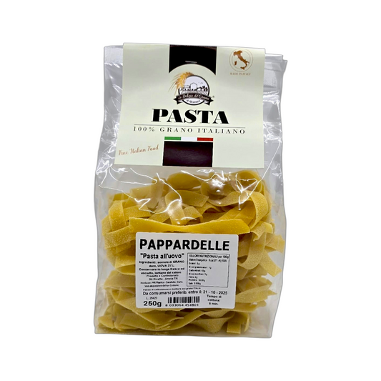 PASTA ARTIGIANALE PAPPARDELLE ALL’UOVO
