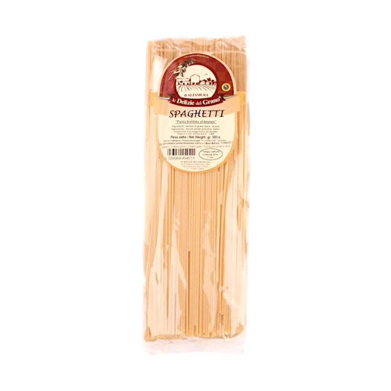 PASTA ARTIGIANALE GRANO DURO SPAGHETTI TRAFILA AL BRONZO