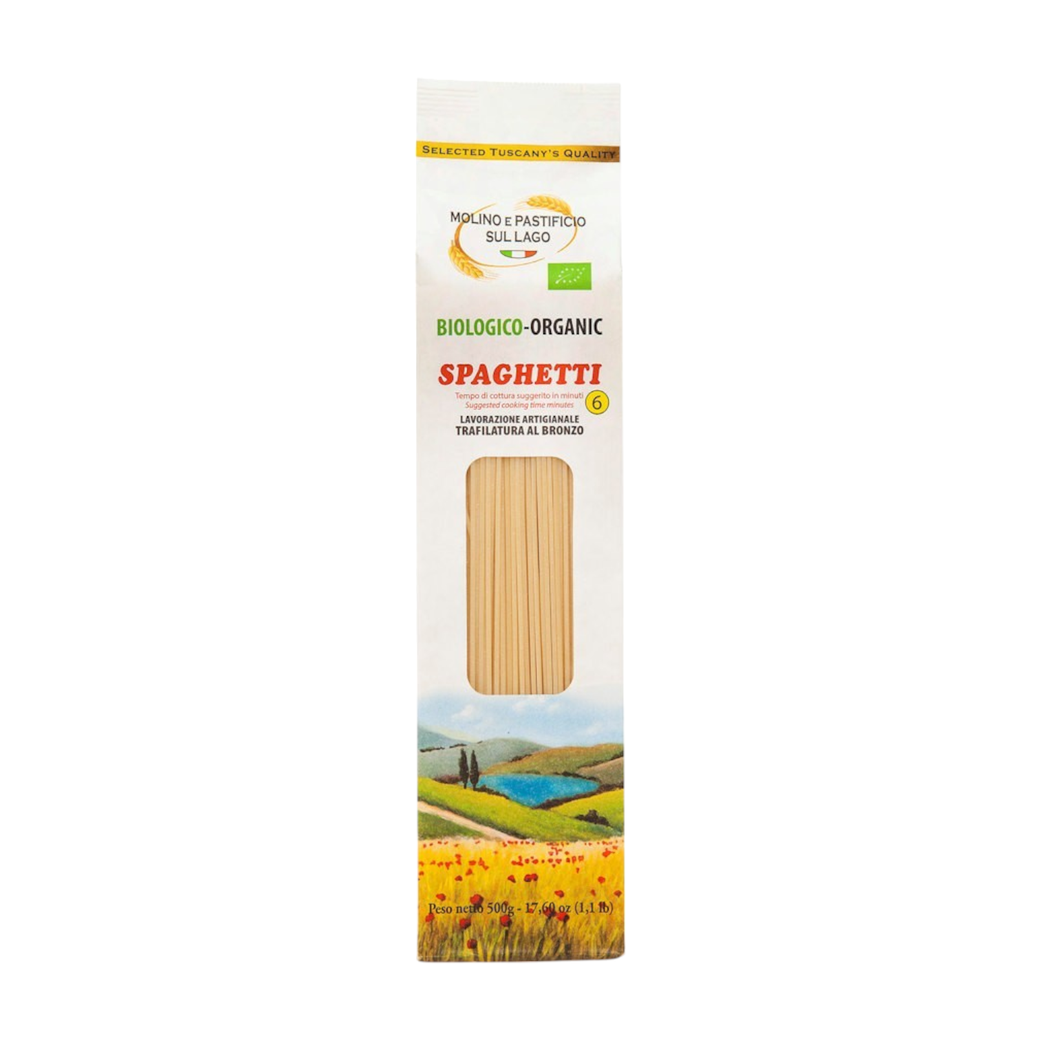 PASTA ARTIGIANALE SPAGHETTI BIOLOGICI TRAFILATI AL BRONZO