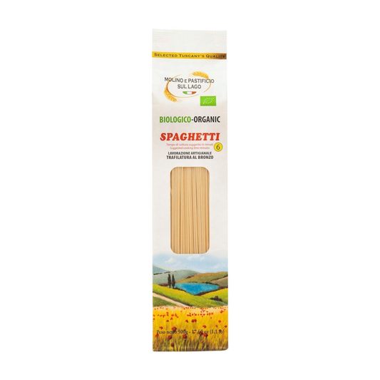 PASTA ARTIGIANALE SPAGHETTI BIOLOGICI TRAFILATI AL BRONZO