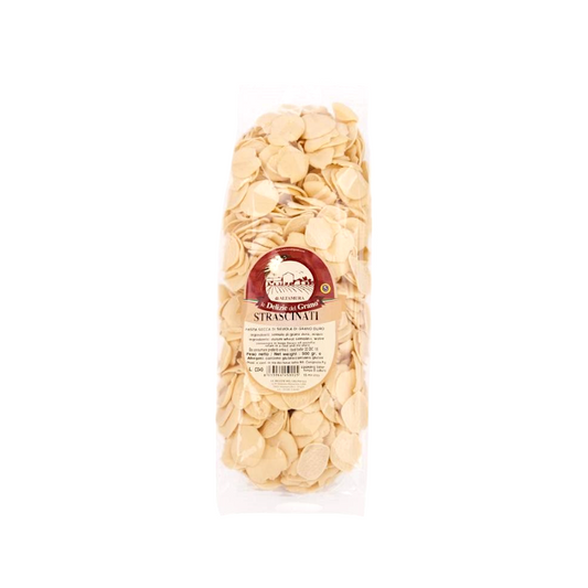 PASTA ARTIGIANALE GRANO DURO  STRASCINATI PUGLIESI