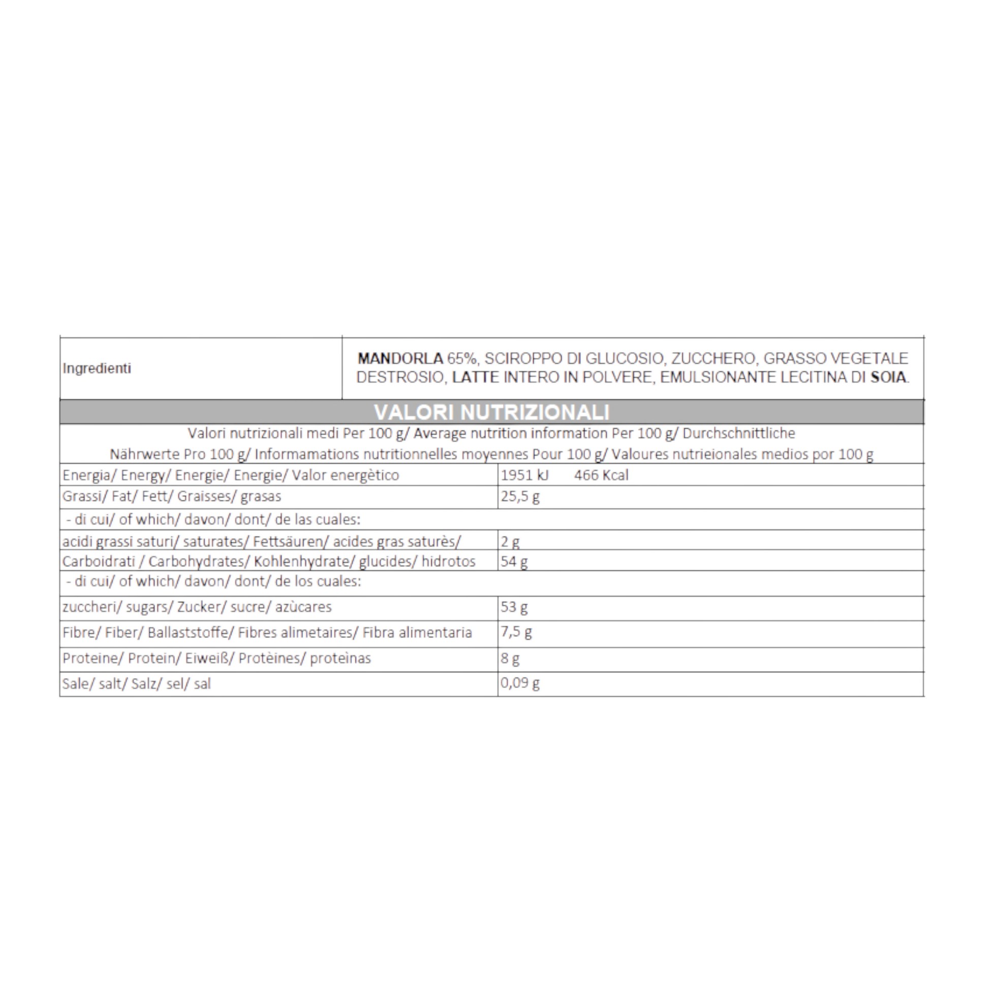 PECCATUCCI WITH SICILY ALMOND ALEDI