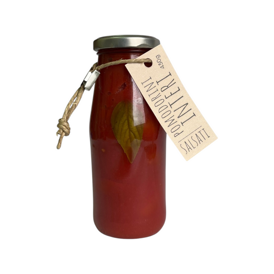 POMODORINI INTERI IN SALSA PERCHÉ CI CREDO
