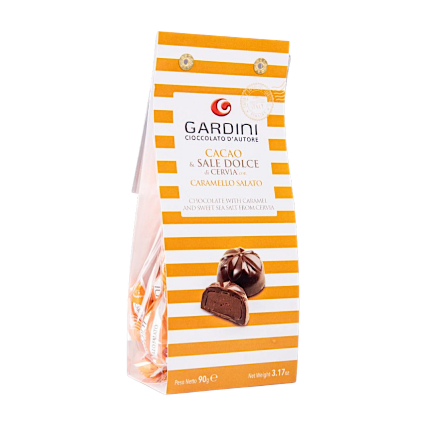 PRALINE CACAO & SALE DOLCE DI CERVIA® AL CARAMELLO GARDINI