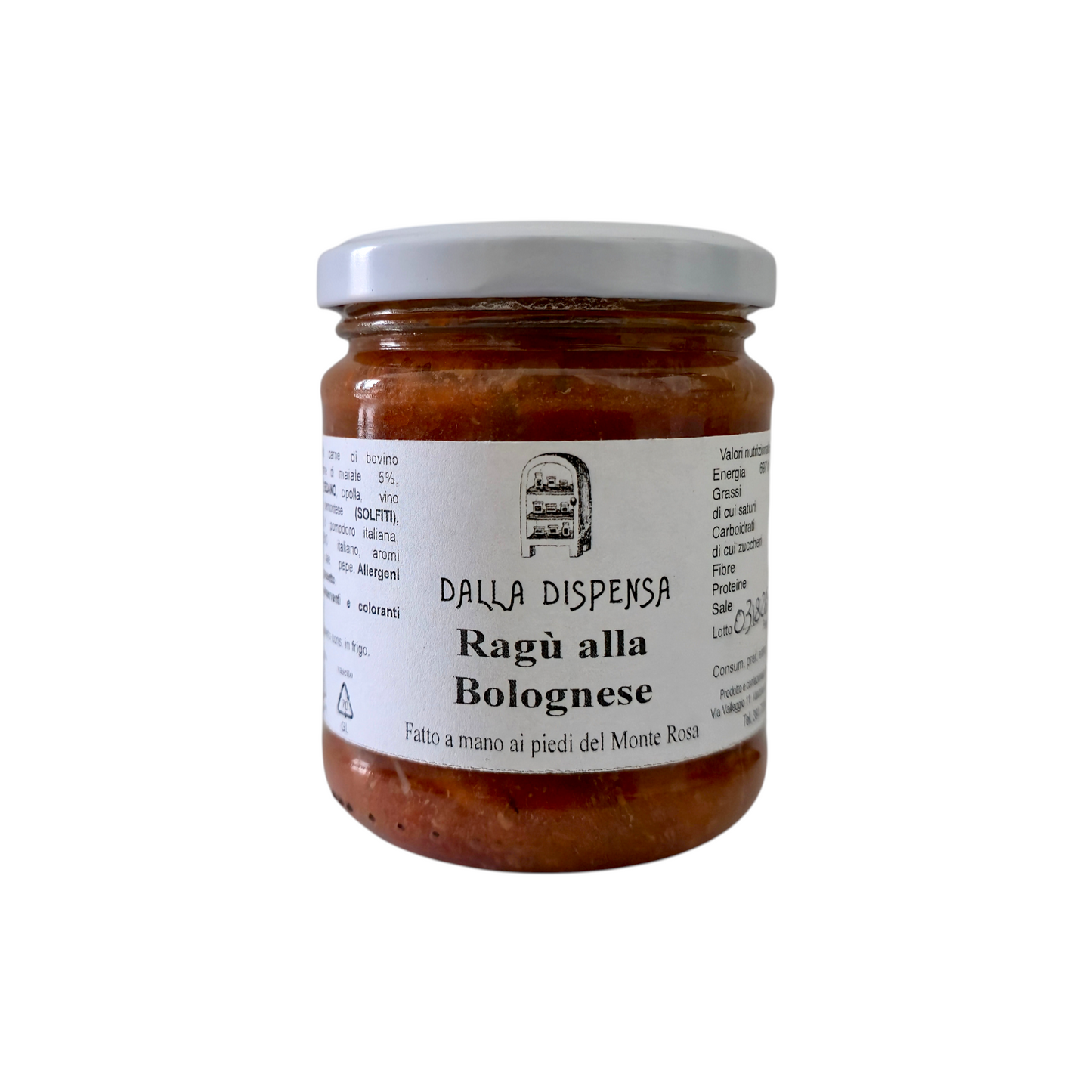 BOLOGNESE SAUCE FROM THE DISPENSA AZ AGR ALBARINA