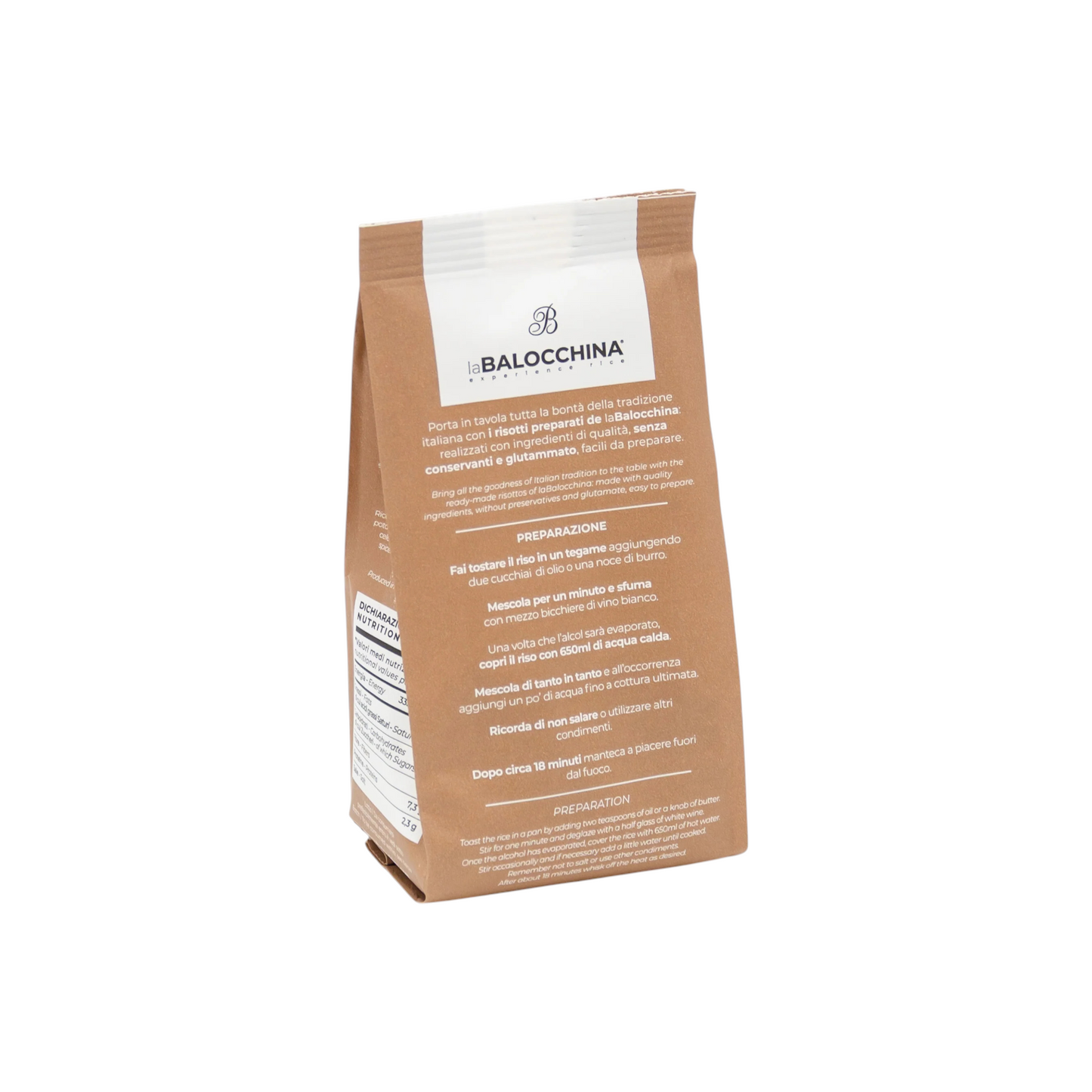 RISOTTO AI PORCINI LA BALOCCHINA