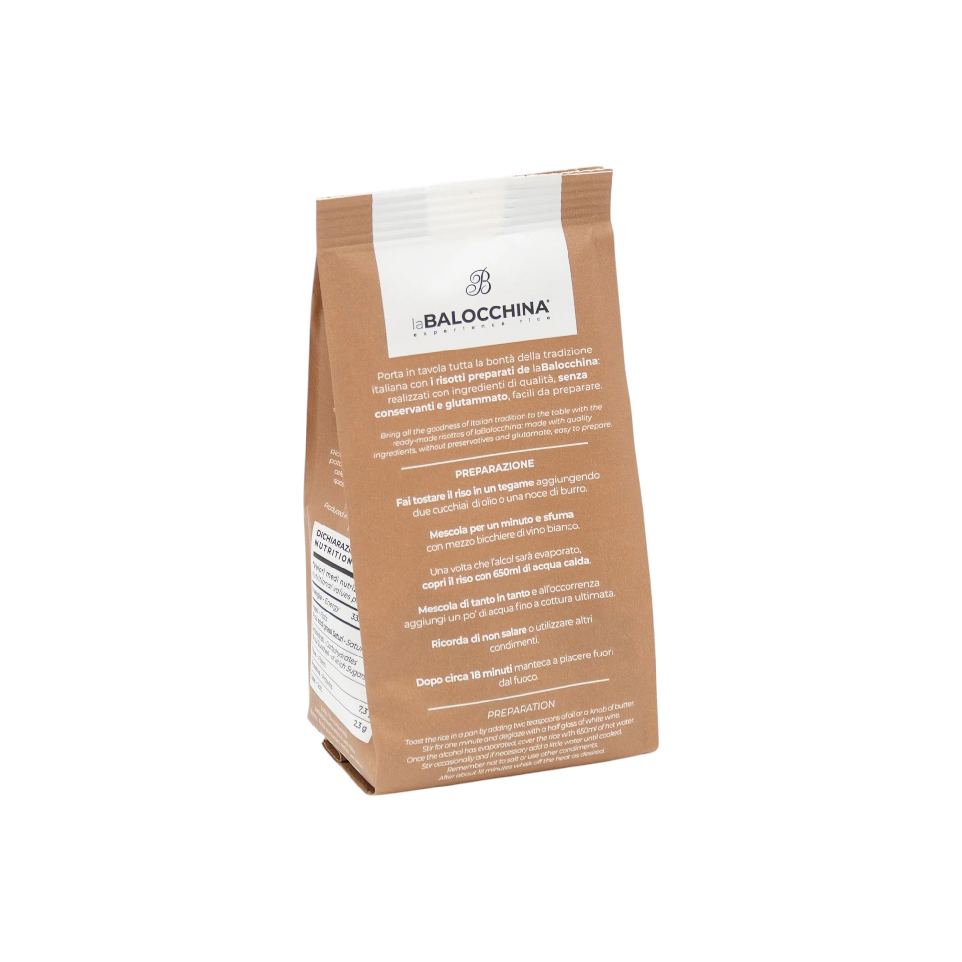 RISOTTO AI PORCINI LA BALOCCHINA