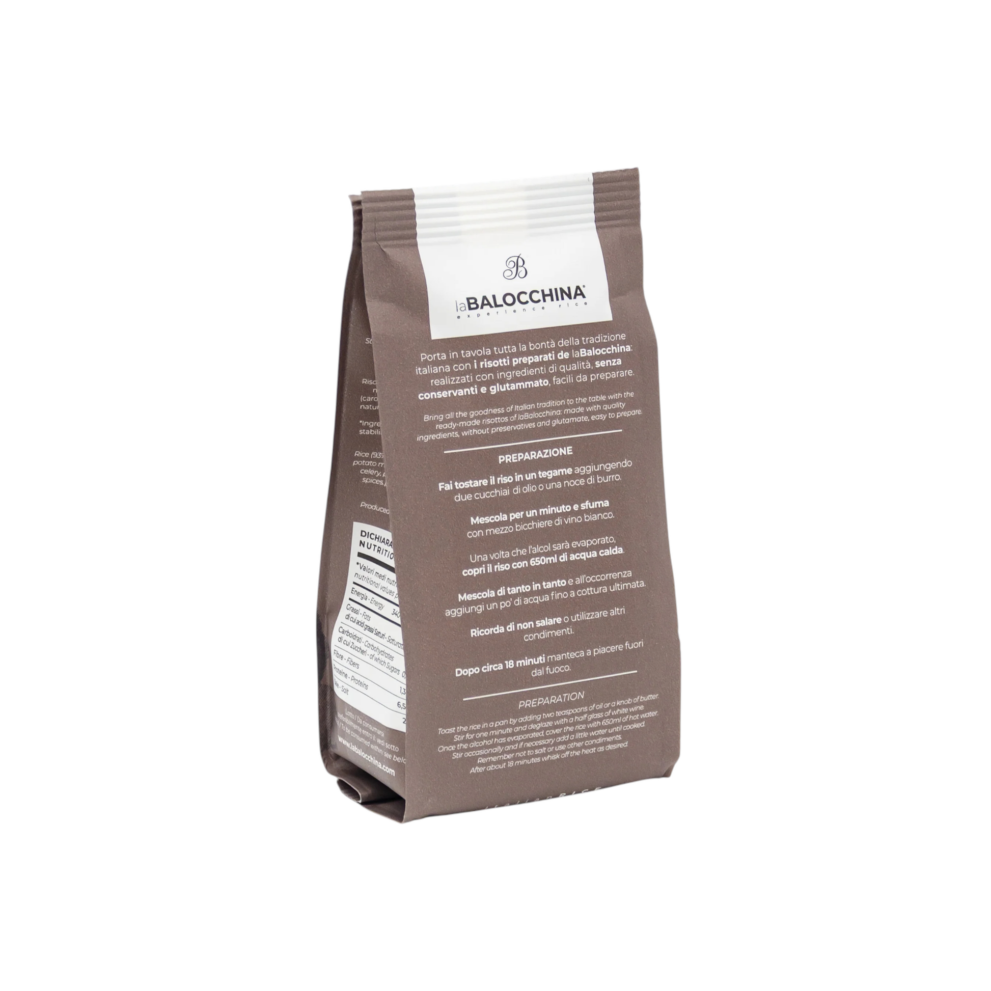 RISOTTO AL TARTUFO LA BALOCCHINA