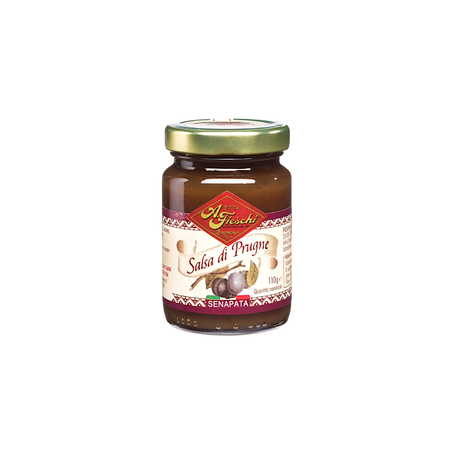FIESCHI SWEET AND SOUR PLUM MUSTARD SAUCE