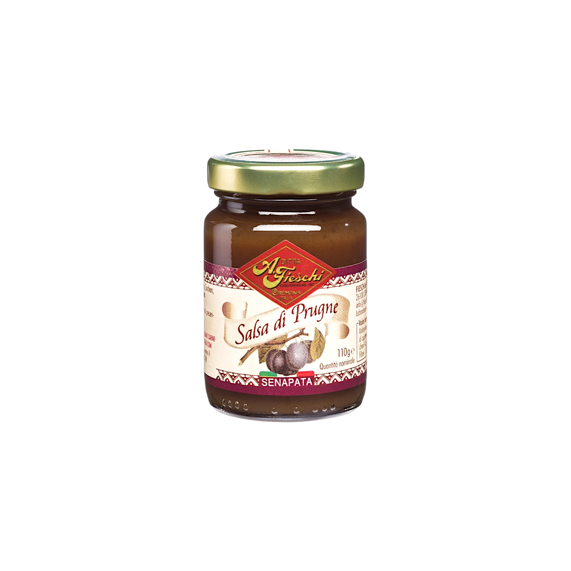 FIESCHI SWEET AND SOUR PLUM MUSTARD SAUCE