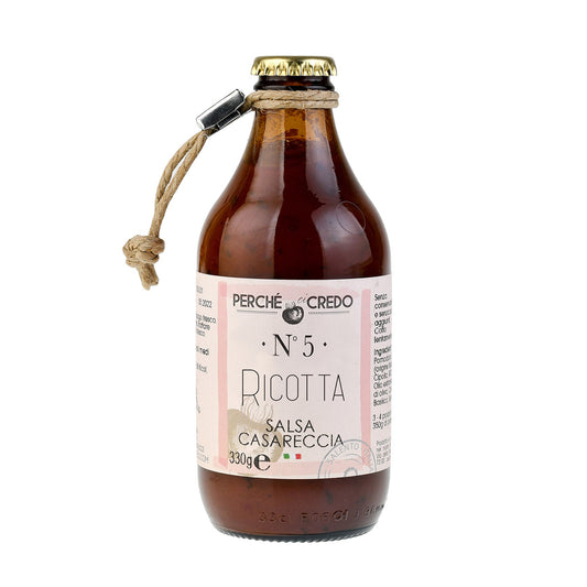 SALSA CASARECCIA ALLA RICOTTA PERCHE' CI CREDO