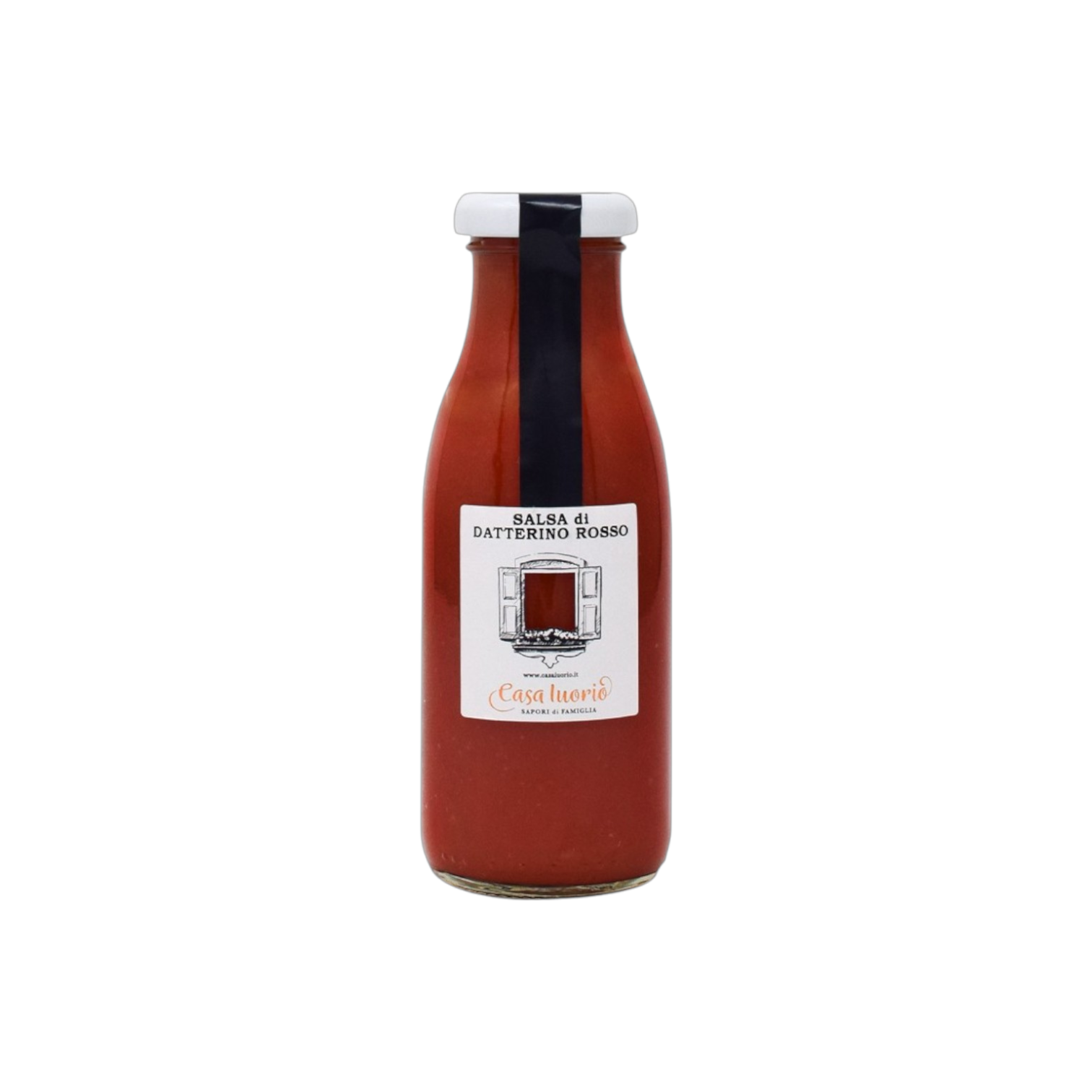 SALSA  NATURALE ITALIANA DI DATTERINO ROSSO CASA IUORIO