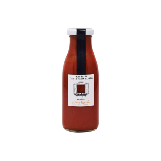 SALSA  NATURALE ITALIANA DI DATTERINO ROSSO CASA IUORIO