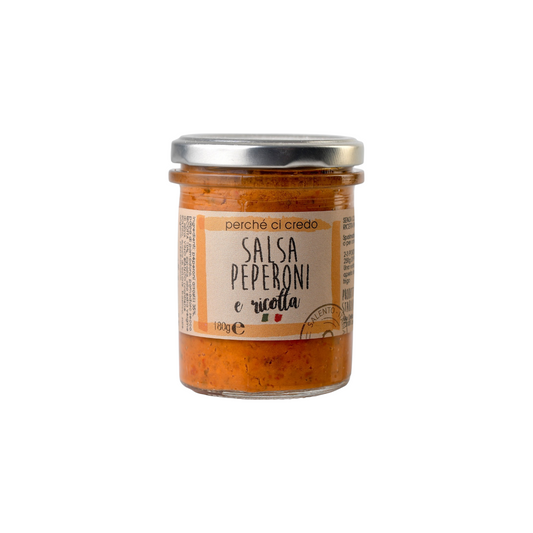 SALSA PEPERONI E RICOTTA PERCHÉ CI CREDO