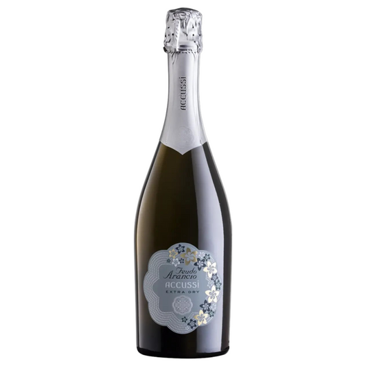 ACCUSSI' SPUMANTE EXTRA DRY DA UVE GRILLO FEUDO ARANCIO